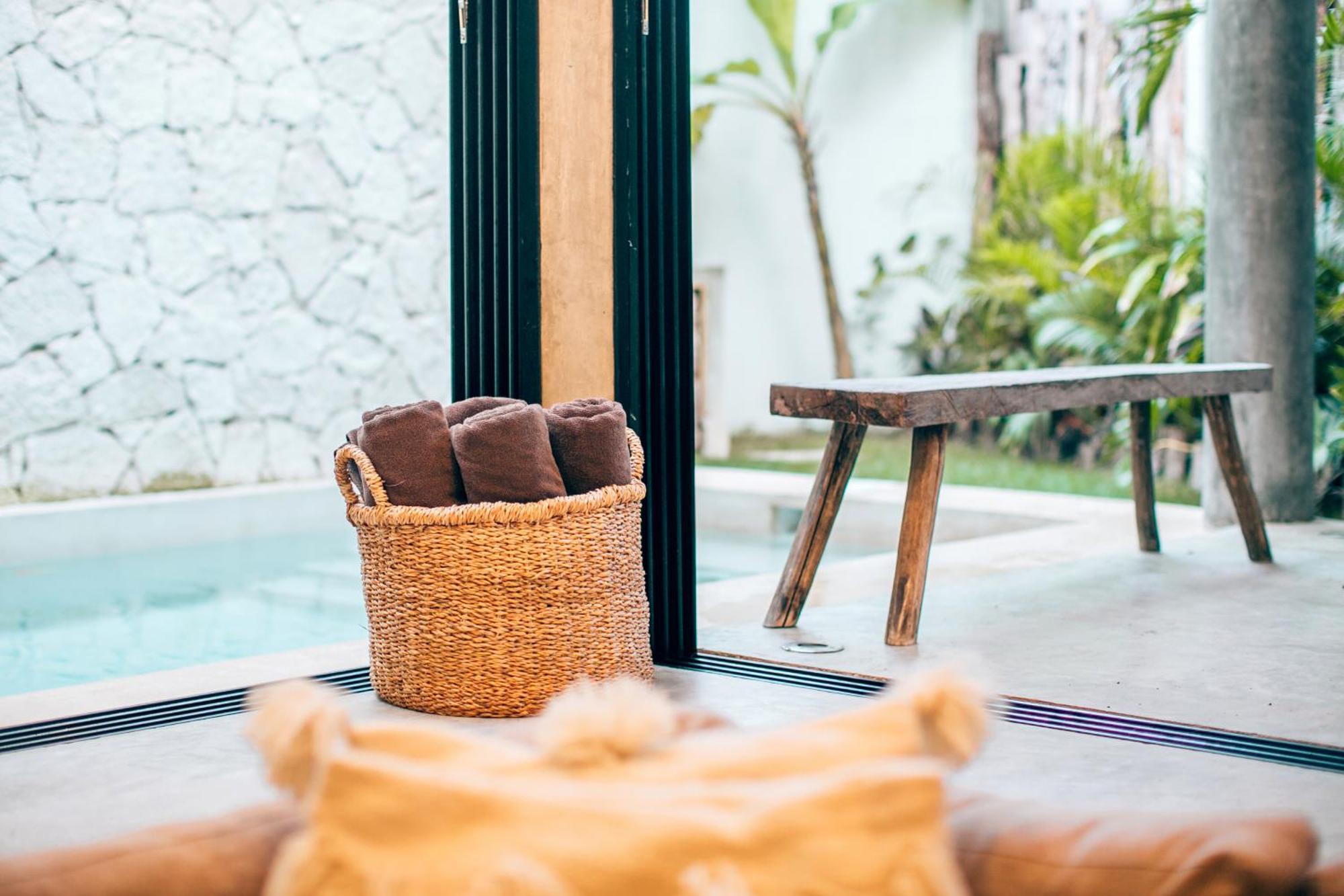 Round Luxury Jungle Villa Priv Pool-Concierge 4A تولوم المظهر الخارجي الصورة