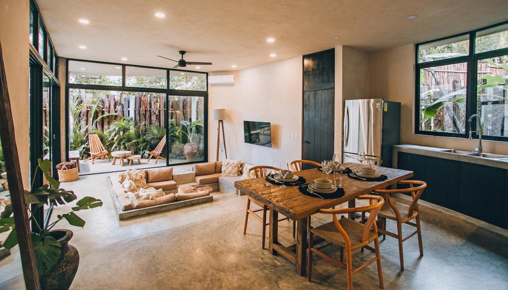 Round Luxury Jungle Villa Priv Pool-Concierge 4A تولوم المظهر الخارجي الصورة