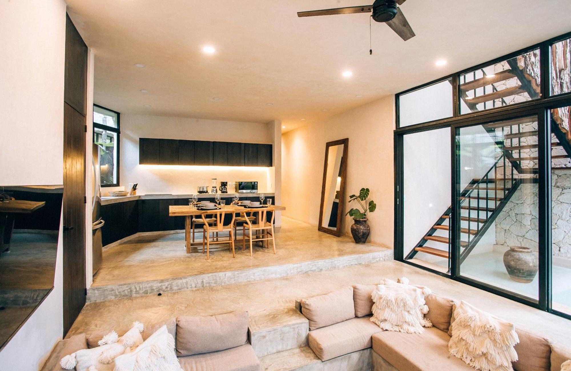 Round Luxury Jungle Villa Priv Pool-Concierge 4A تولوم المظهر الخارجي الصورة
