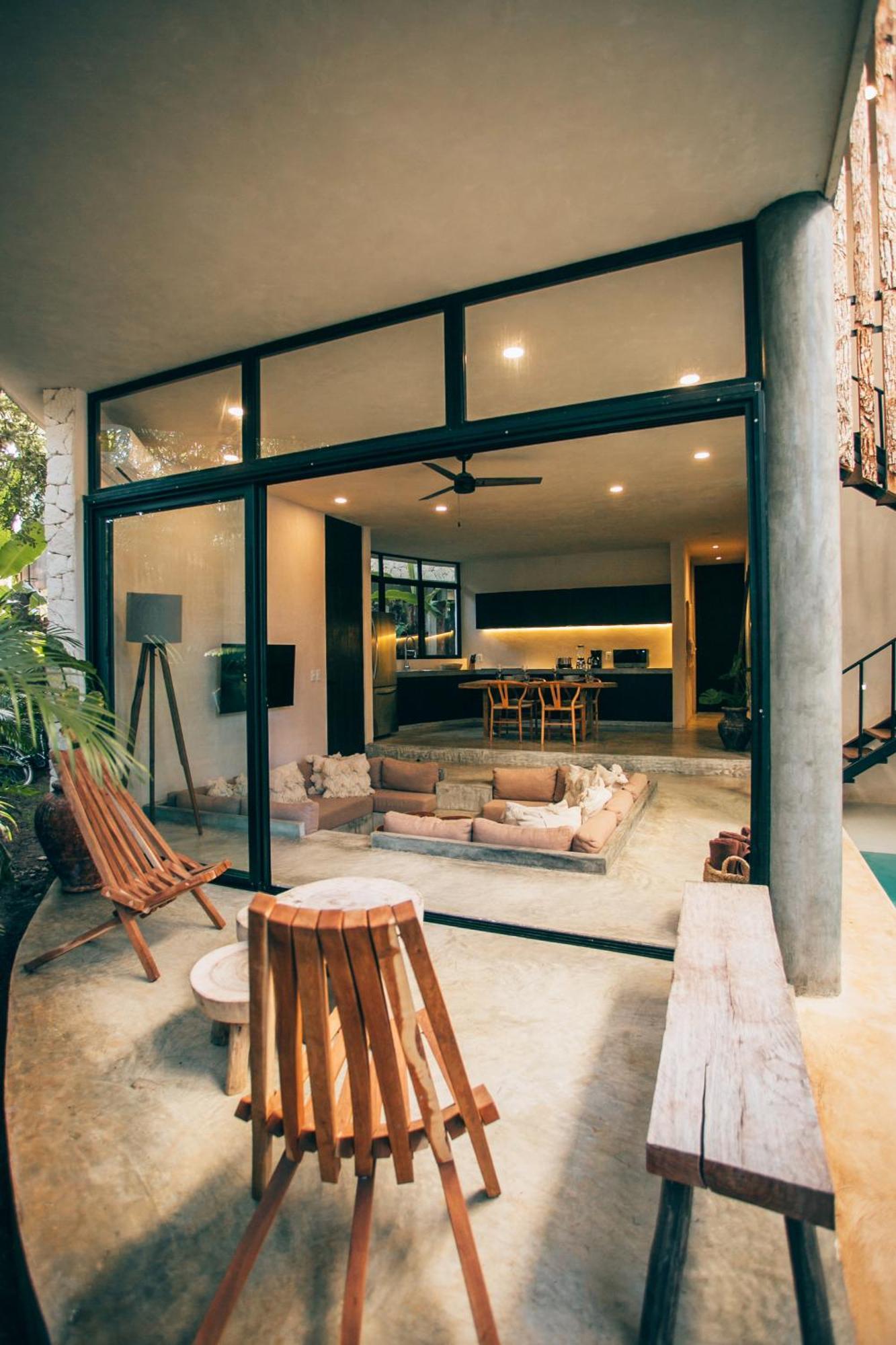 Round Luxury Jungle Villa Priv Pool-Concierge 4A تولوم المظهر الخارجي الصورة
